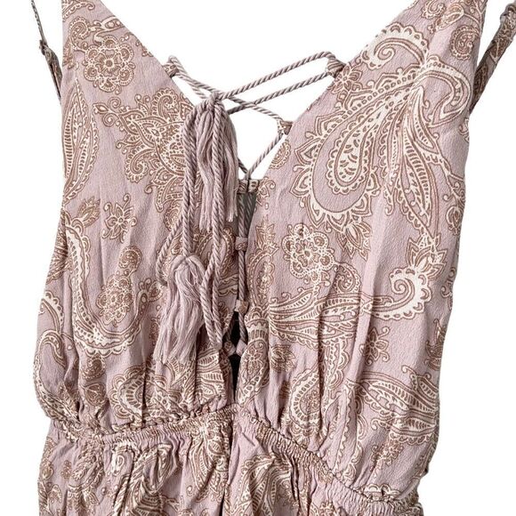 Tobi Sexy Back Paisley Print Mini Dress in Size Small - Picture 8 of 11